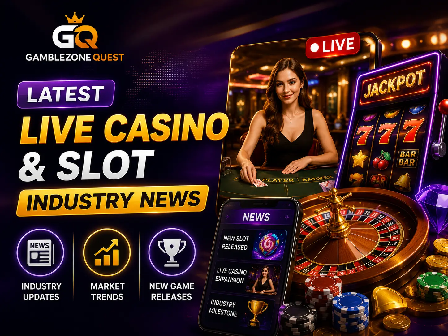 Latest live casino and slot industry news